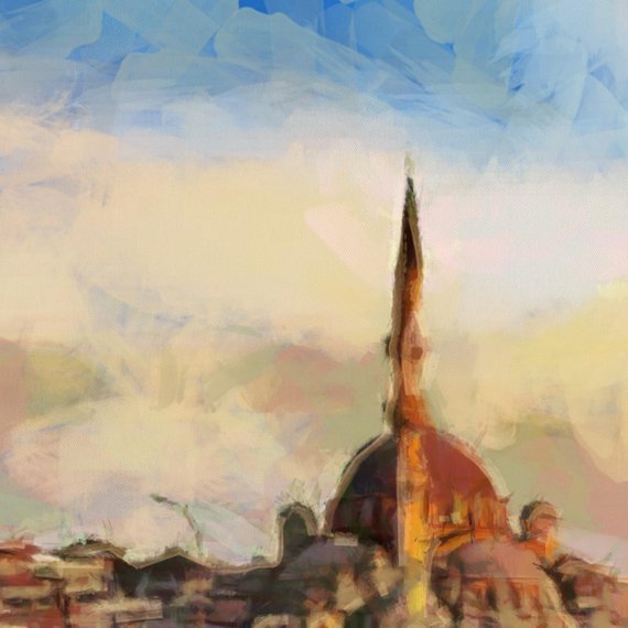 Istanbul Seafront Canvas, Large Art painting, Poster, Wall art, interior decor, Livingroom design, print, Sultan Ahmed Mosque, Blue Mosque